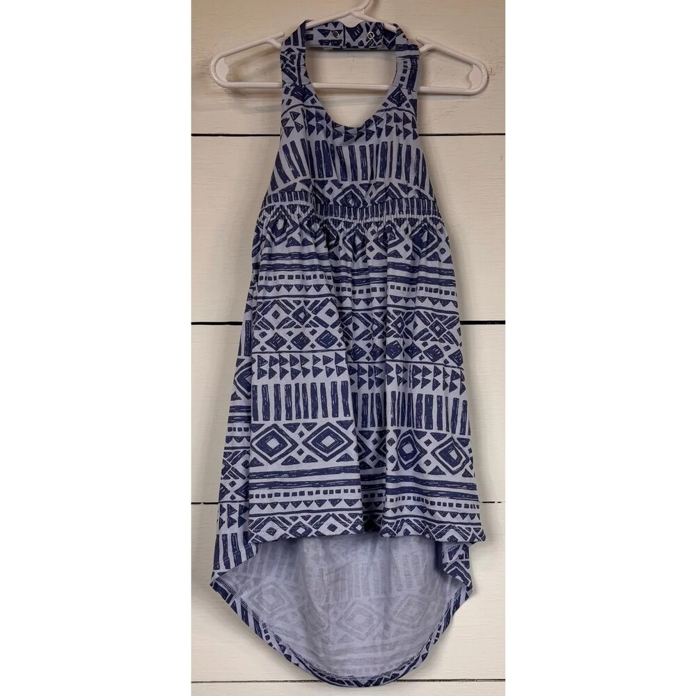 Old Navy Blue Halter Dress Girl's 2t